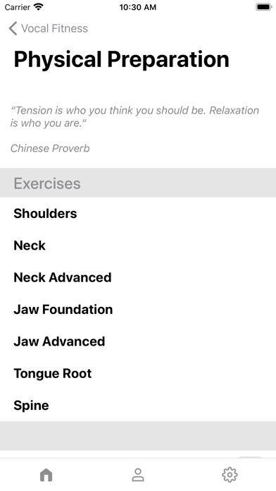 Voice Coach Screenshot
