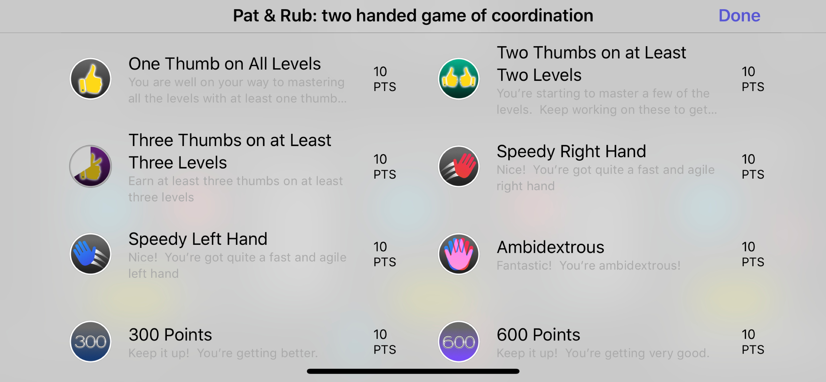 Pat & Rub: a coordination game
