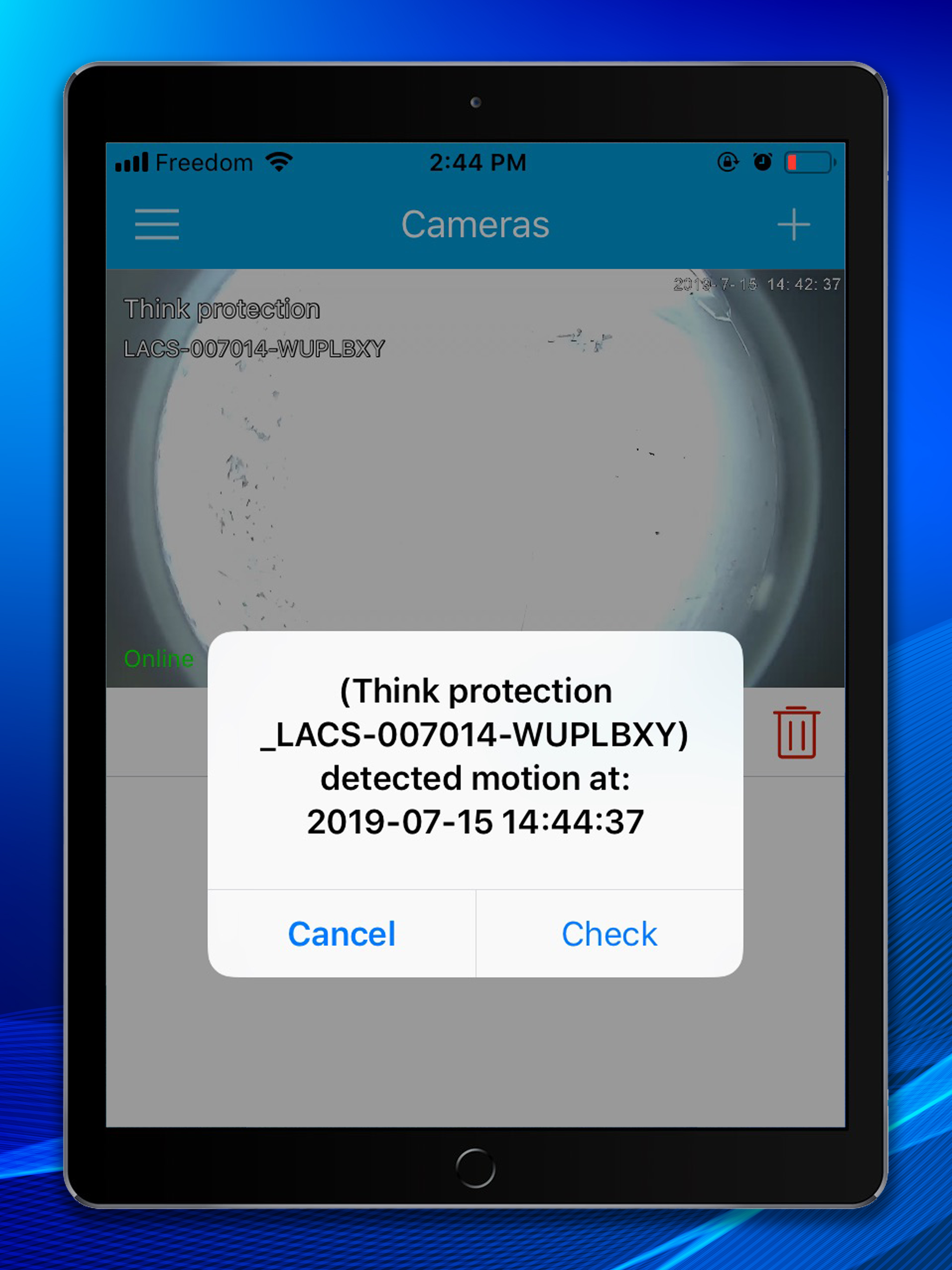 Think Protection Cameras screenshot 5