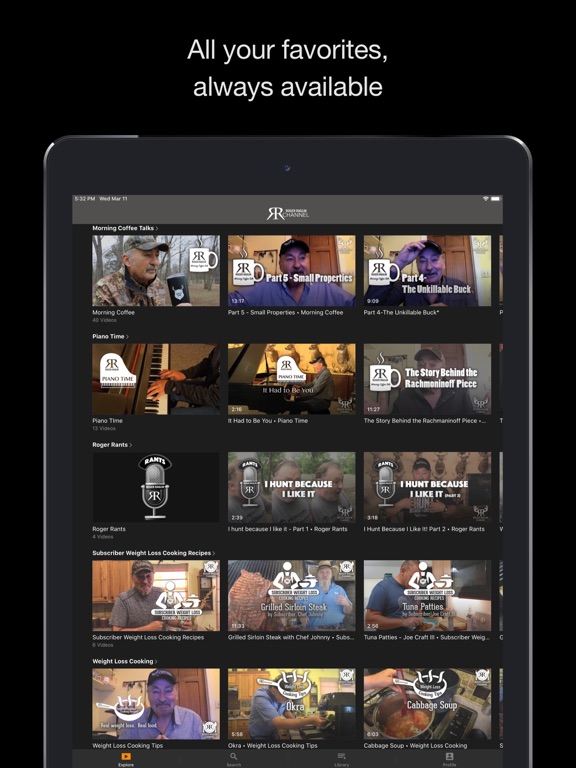 Screenshot #6 pour Roger Raglin Channel
