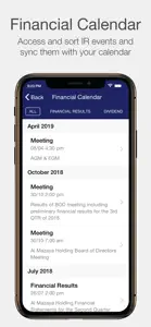 Mazaya Investor Relations screenshot #5 for iPhone