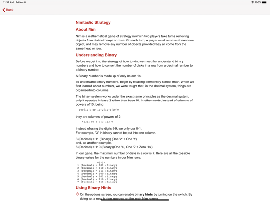 Nimtastic iPad screenshot