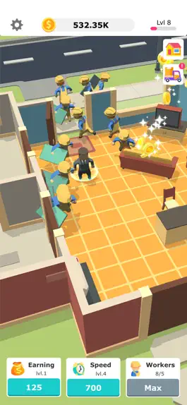 Game screenshot Idle Decoration Inc apk