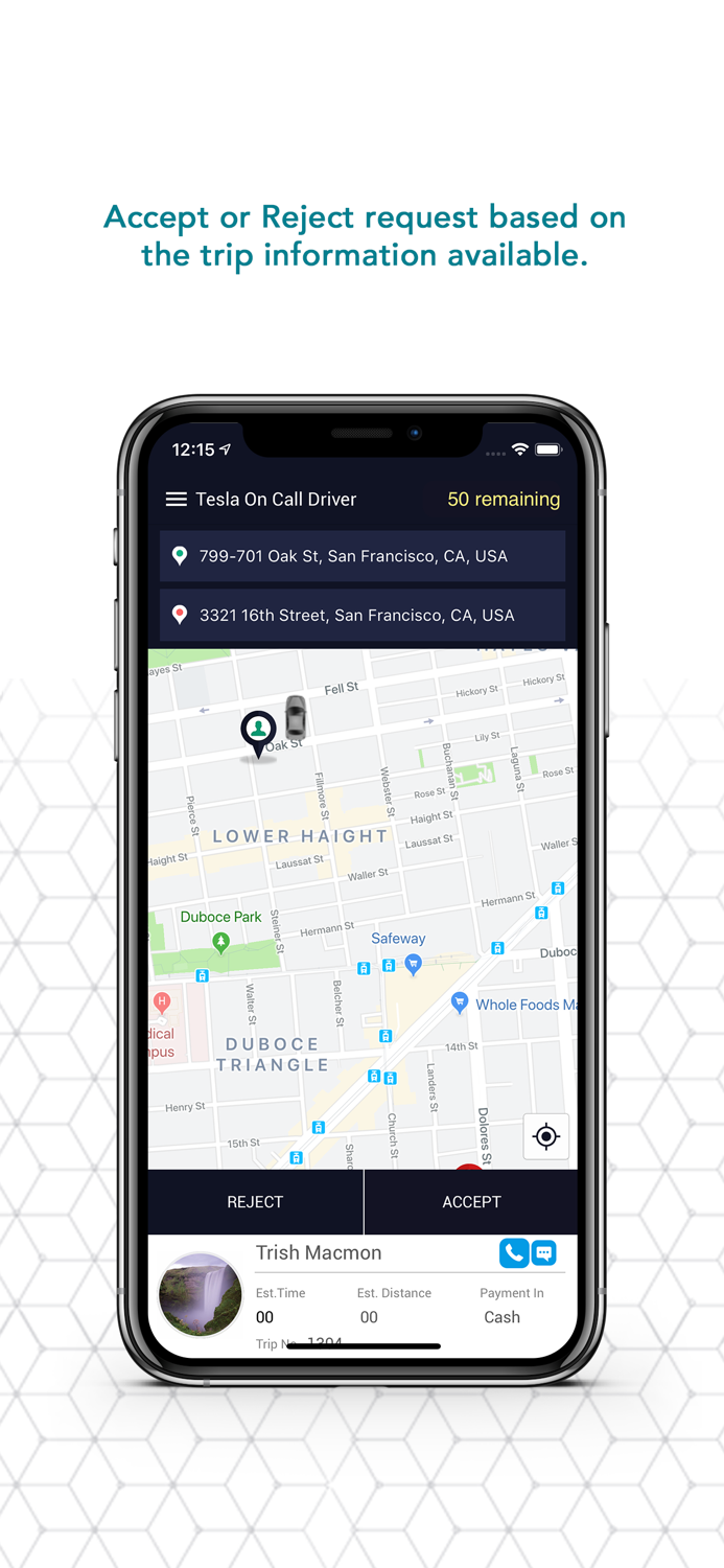 Tesla on Call Driver