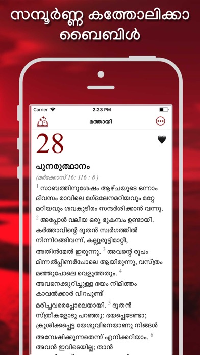Catholic Bible in Malayalam Screenshot