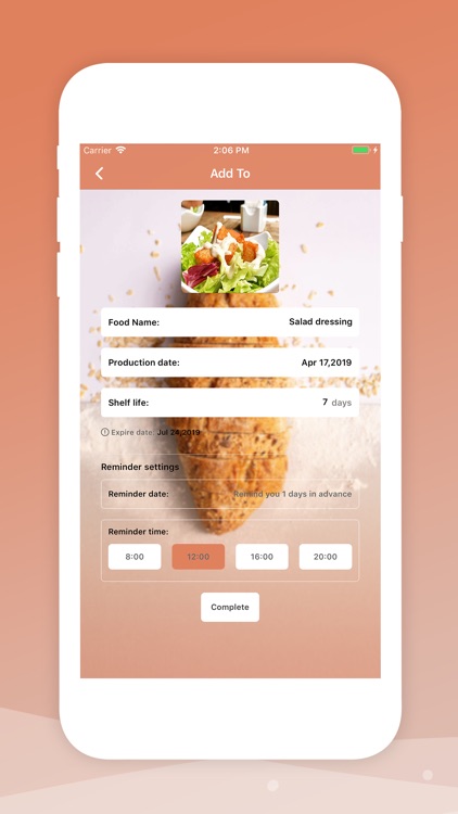 Food preservation-Record Time