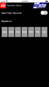 PlayAction Sports Radio App screenshot