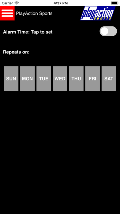 Screenshot #3 pour PlayAction Sports Radio App