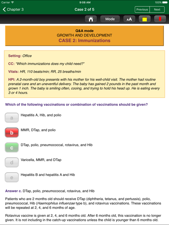 Screenshot #6 pour Pediatrics CCS USMLE Step 3