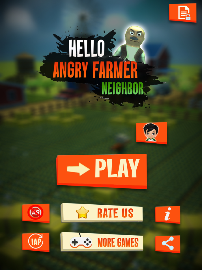Hello Angry Farmer Neighbor