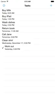 smalltask - simple to-do list iphone screenshot 1