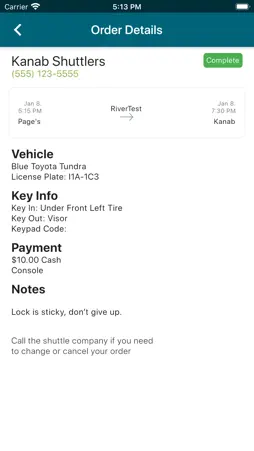Float River Shuttle Services screenshot 4