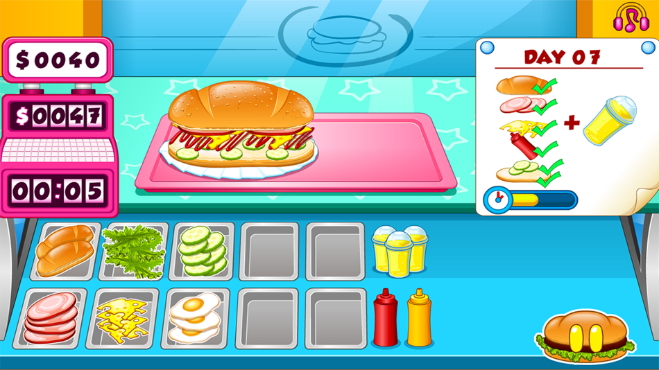 #3. Go Fast Cooking Sandwiches (iOS) Ved: BWEB SARL