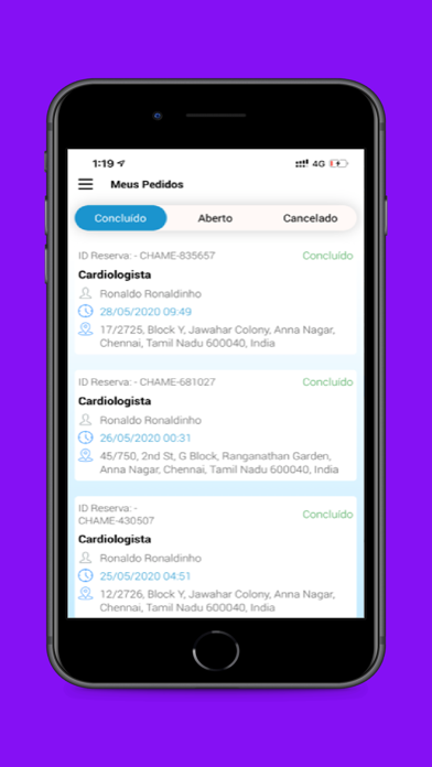App screenshot