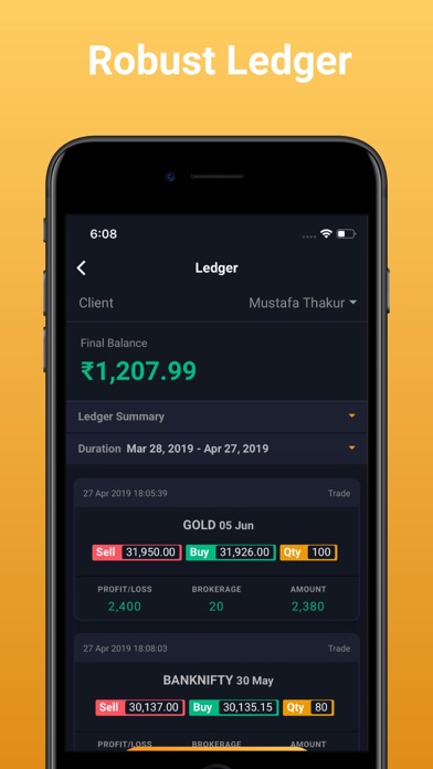 Market-Watch Screenshot