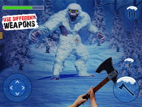 Screenshot #6 pour Yeti Monster 3D Hunting Game