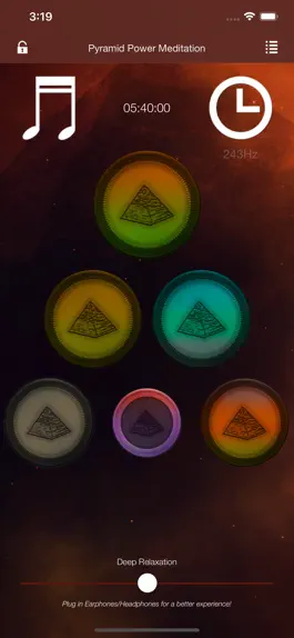 Game screenshot Pyramid Power Meditation 432Hz hack