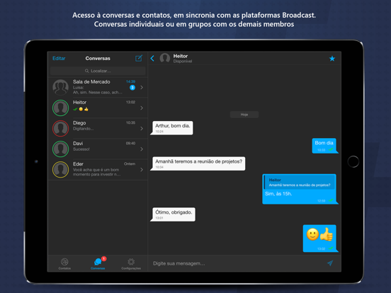 Screenshot #6 pour Broadcast Chat