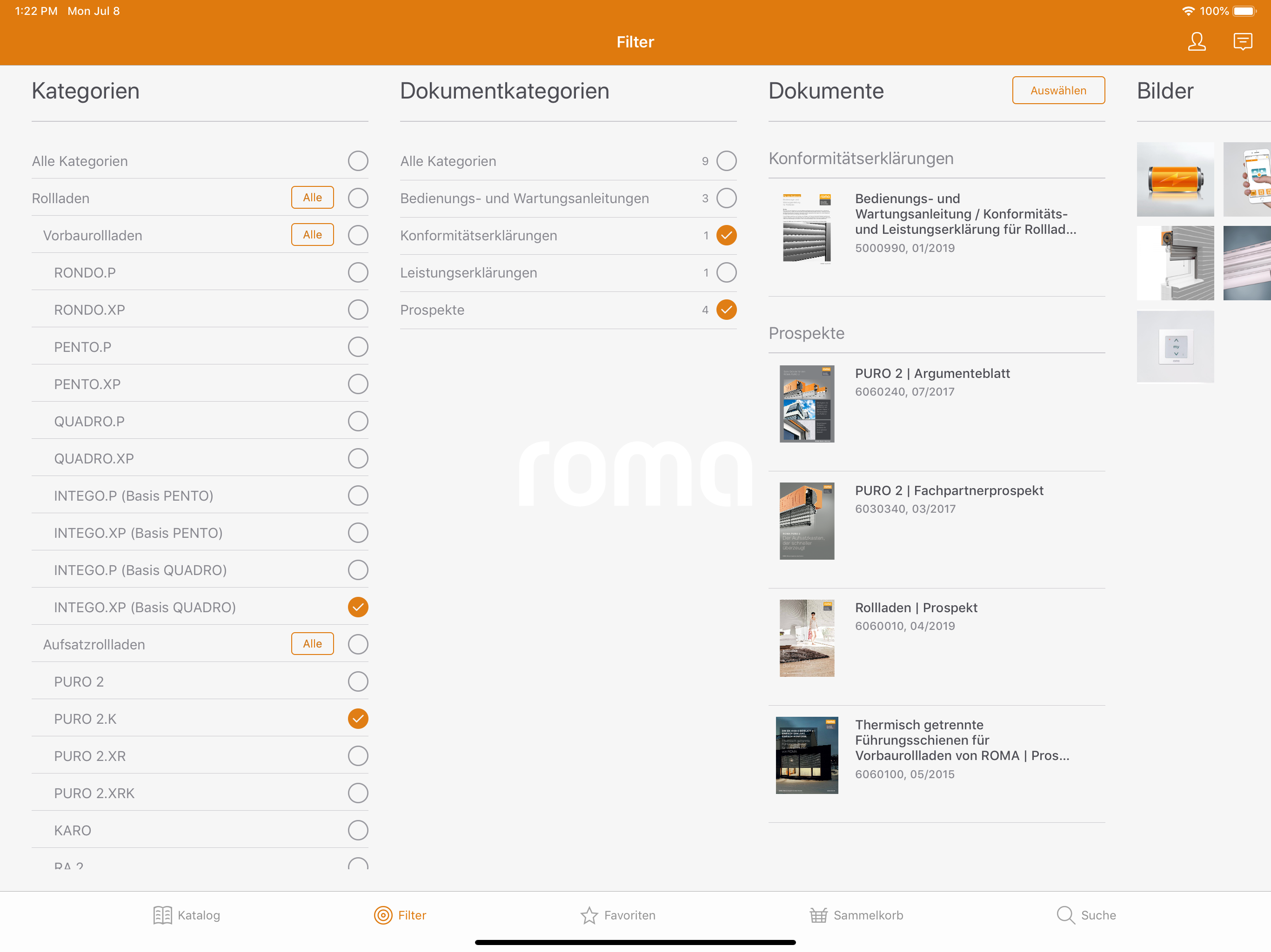 ROMA Multimedia-App