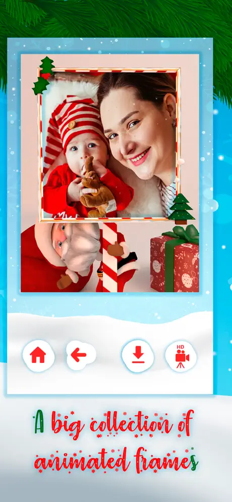Animated Christmas Frames