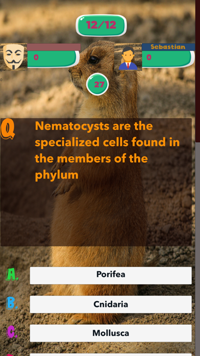 How to cancel & delete Zoology test Quiz from iphone & ipad 1