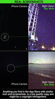 night vision (photo & video) iphone screenshot 2