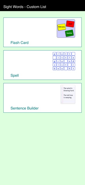 Sight Words - Custom List(圖1)-速報App