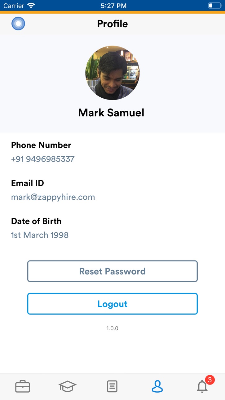 iPhone screenshot