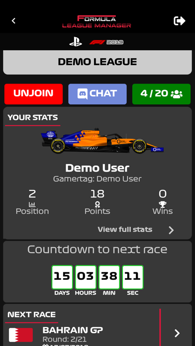 Formula League Manager screenshot 2