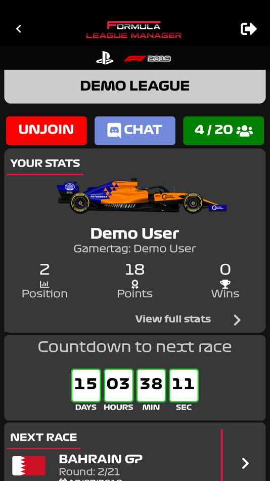 #2. Formula League Manager (iOS) 由: Fabio La Farcioli