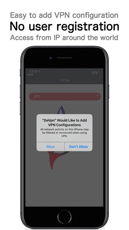 DeVpn- easy securely connect screenshot-3