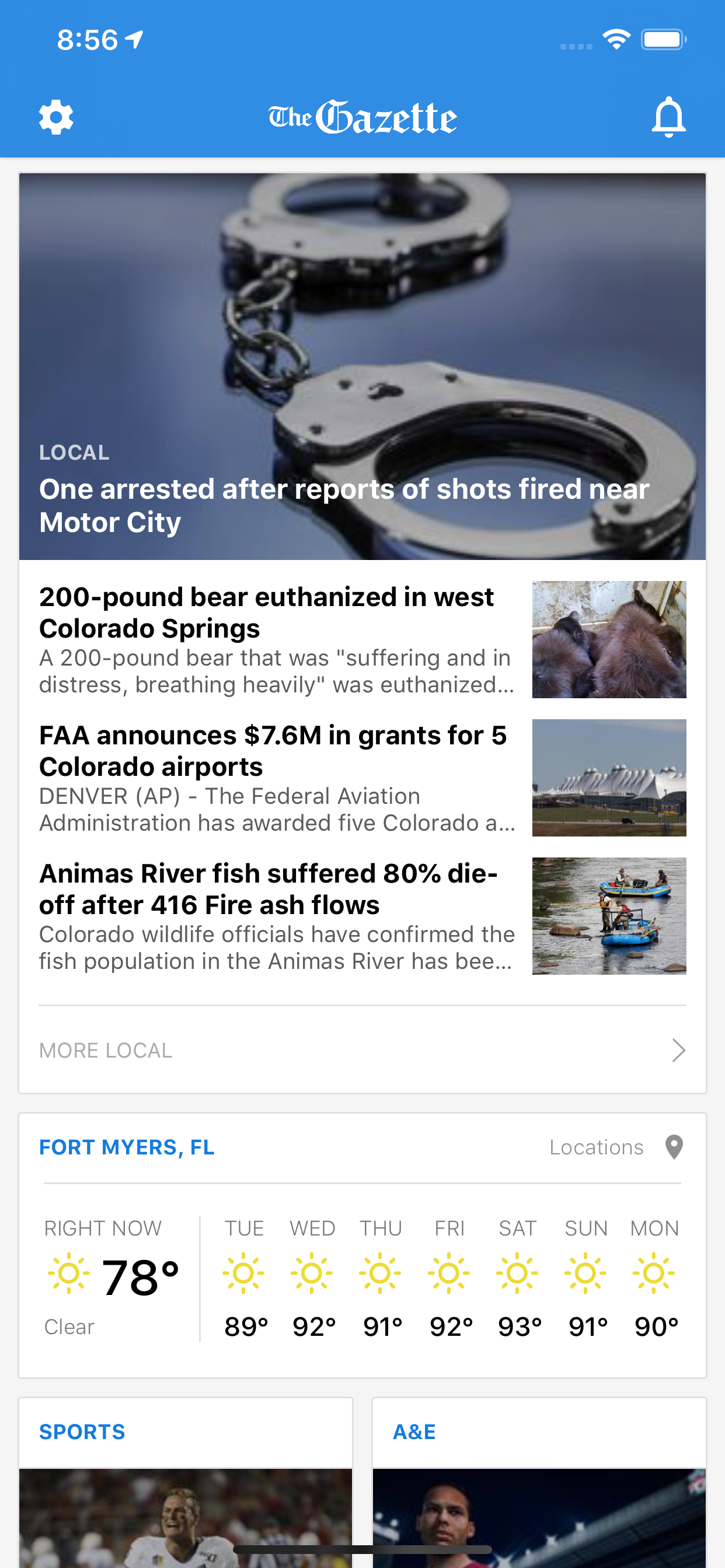 The Colorado Springs Gazette