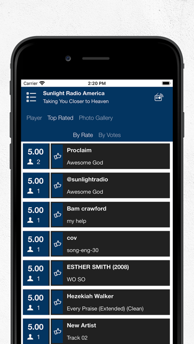 Sunlight Radio America Screenshot