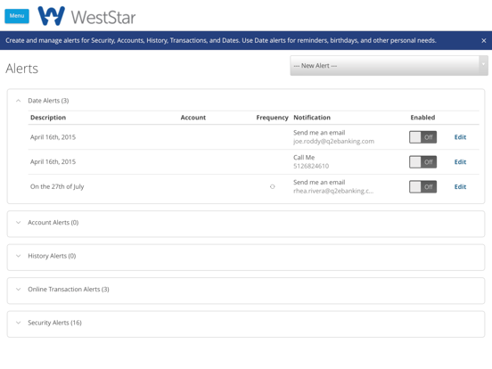 Screenshot #6 pour WestStar Bank