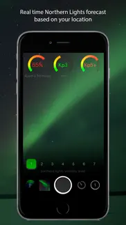 northern lights photo capture iphone screenshot 2