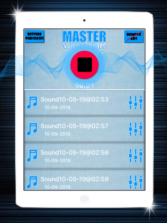 Screenshot #5 pour Maîtriser Voix Changeur