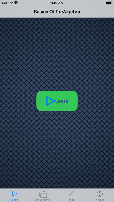 Screenshot #1 pour Basics Of Pre-Algebra