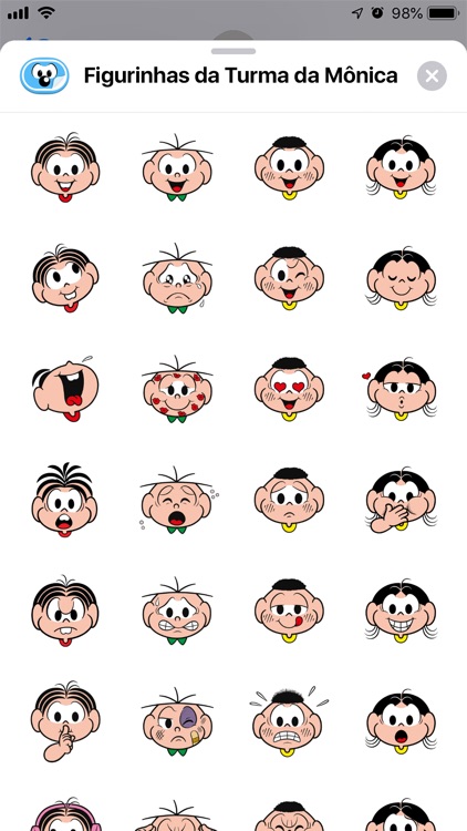 Figurinhas da Turma da Mônica