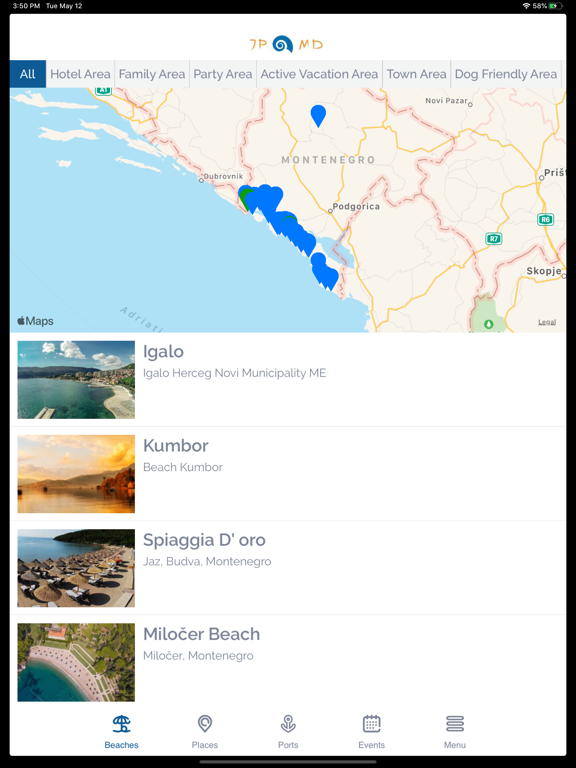 Screenshot #4 pour Montenegro Beaches