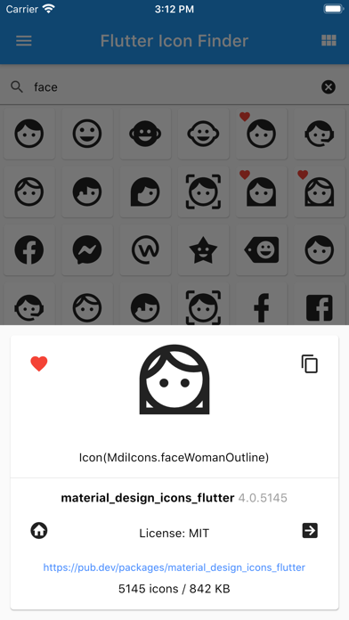 Flutter Icon Finderのおすすめ画像4