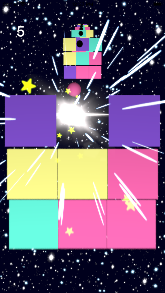 #5. Galactic Color Dash (iOS) 由: Jun Izutsu