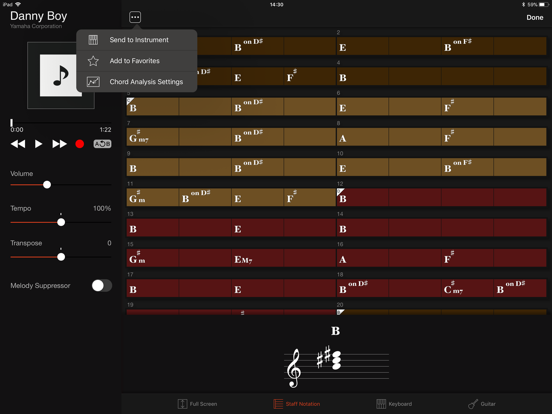 Chord Tracker - US iPad screenshot