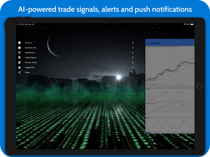 DataFeed- Stock and forex signal