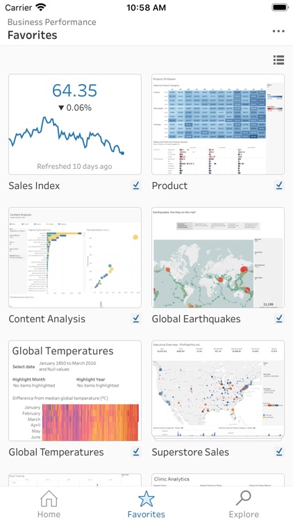 Tableau Mobile