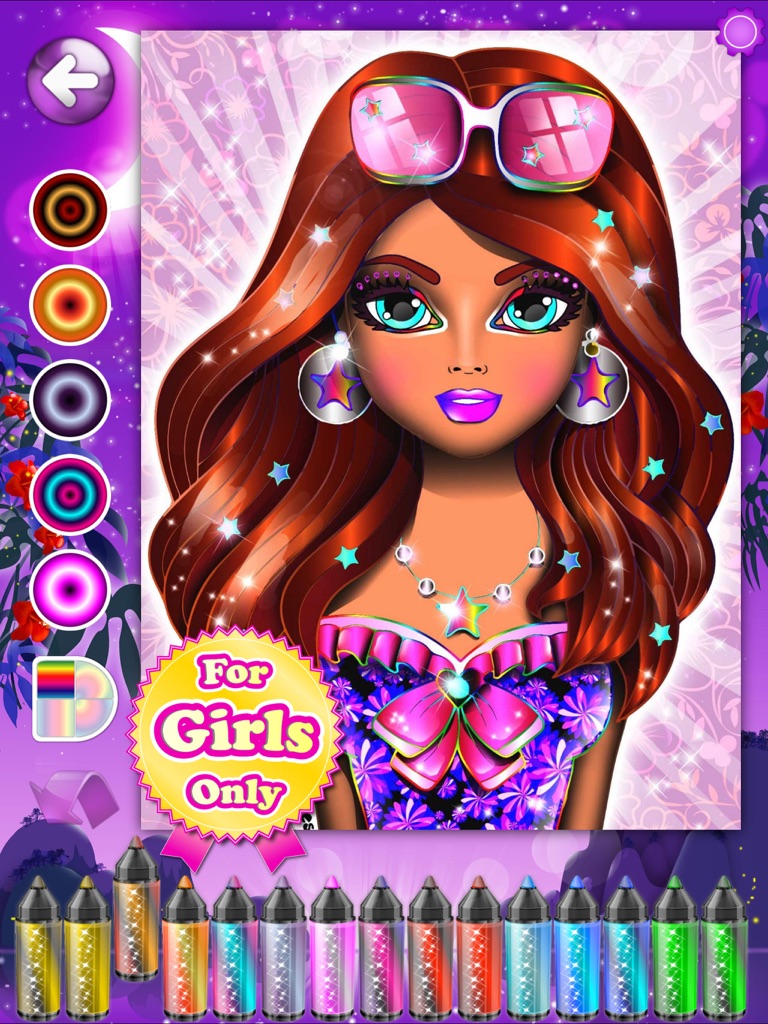 【图】PONY Coloring Pages for Girls(截图3)