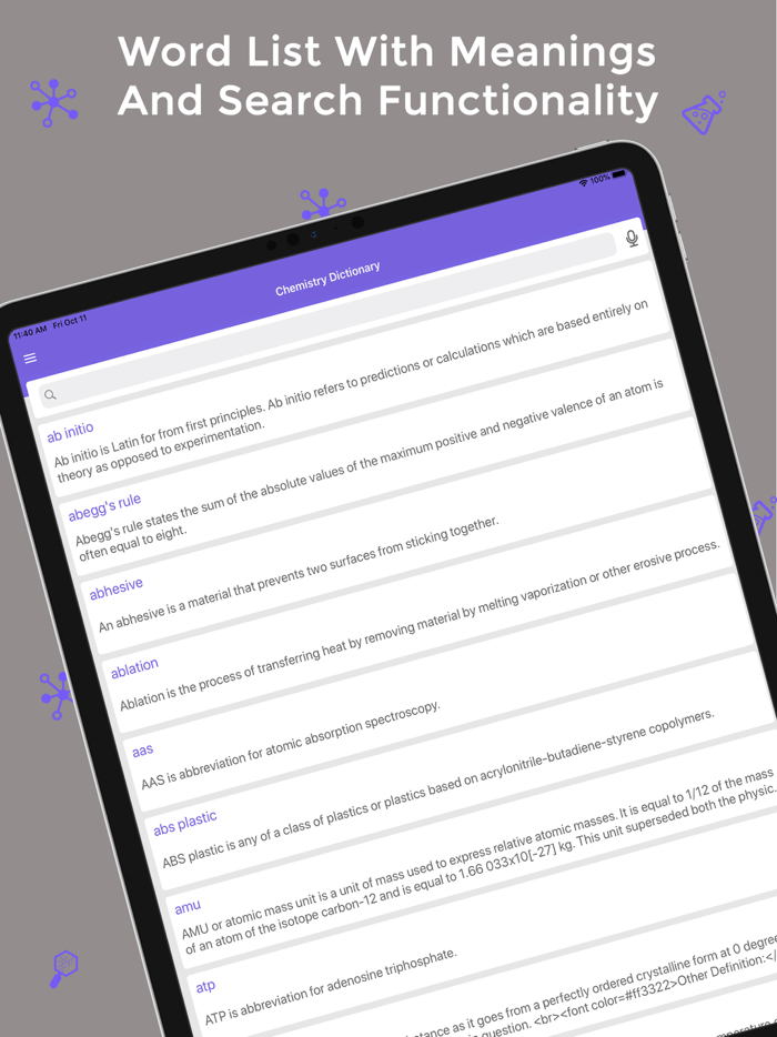 Chemistry Dictionary  Offline