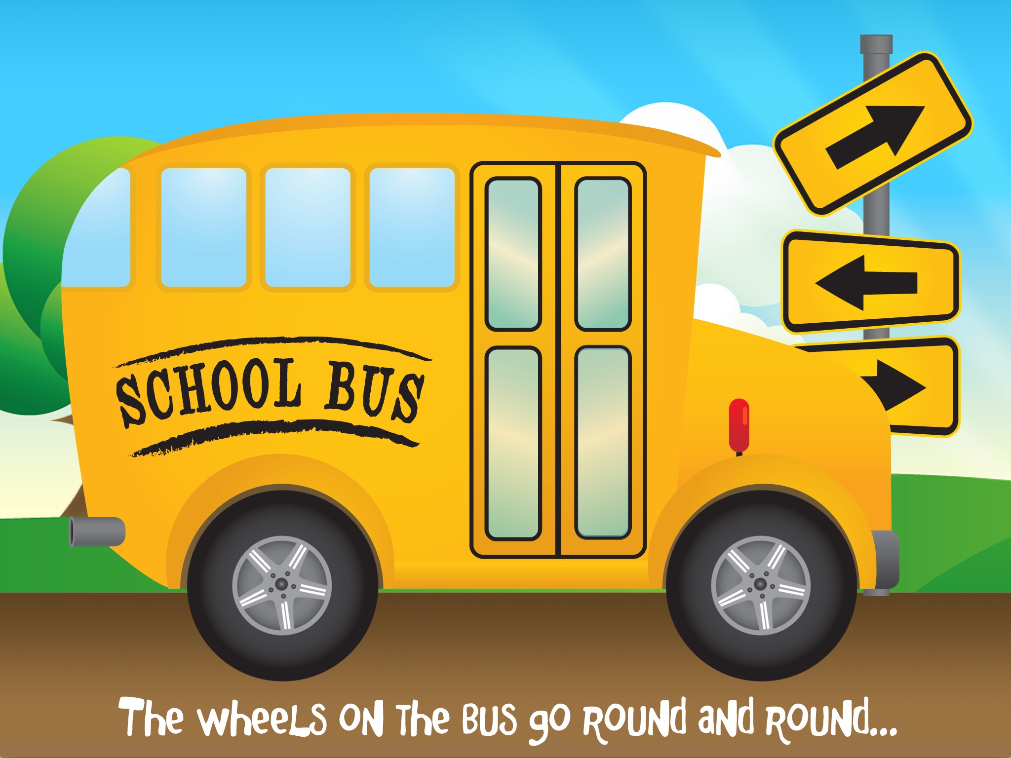 Wheels on the Bus HD screenshot 2