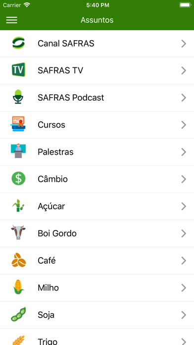 Screenshot #1 pour Safras Connect