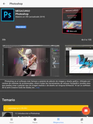 Captura de Pantalla 1 Megacursos iphone
