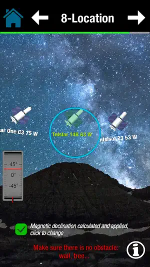 DishPointer (Satellite Finder) screenshot 2